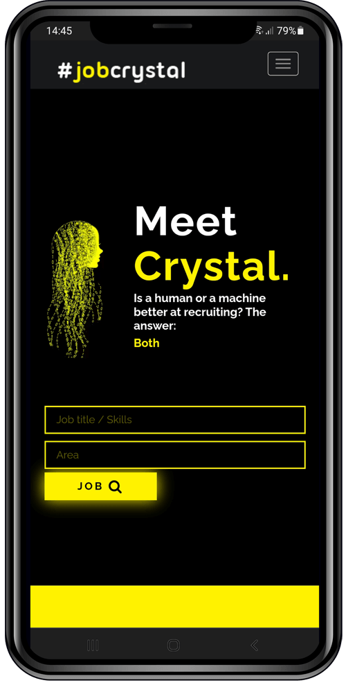 Job Crystal - Meet Crystal - Revolutionary recruitment AI machine